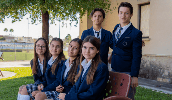 Alumnos de secundaria Everest Chihuahua